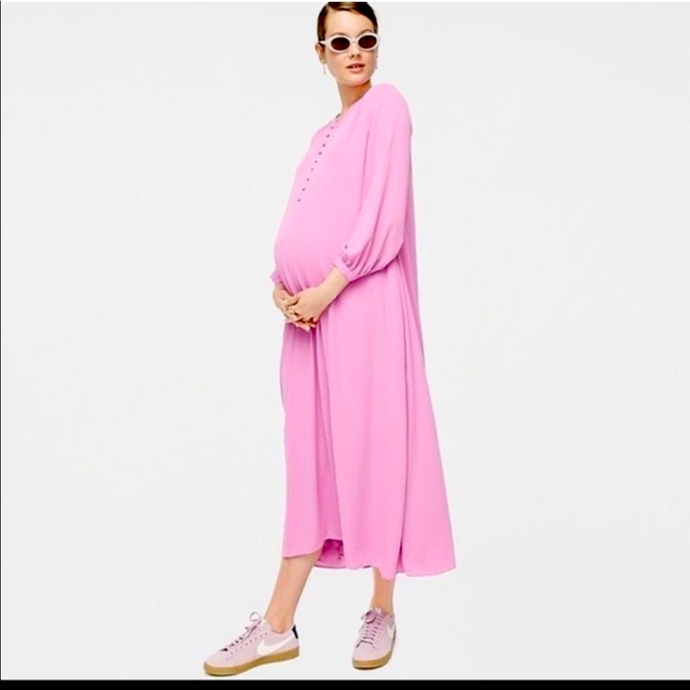 Hatch x J.Crew silk Maxi Dress